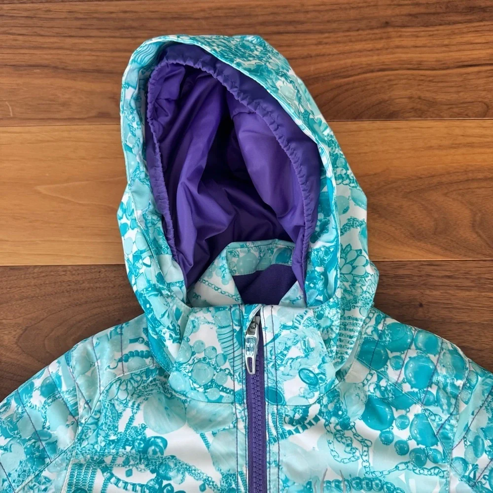 Spyder girls Bitsy Glam Insulated Ski Snow winter jacket size 2